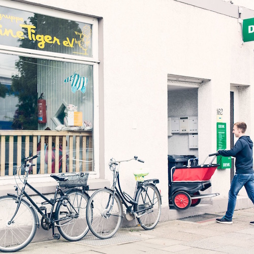 Der Eingang zur Kindergruppe